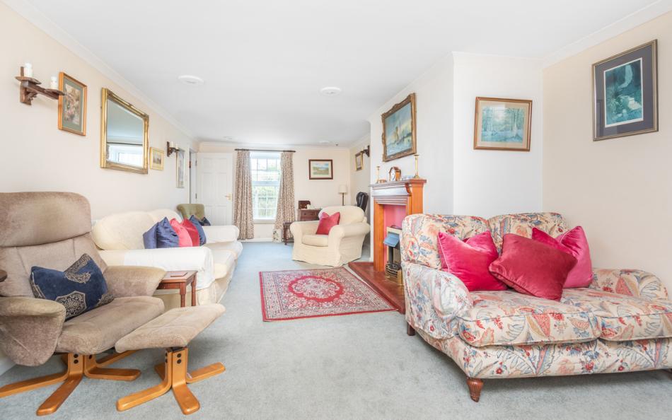 Plenty of comfy seating at Clovelly Cottage