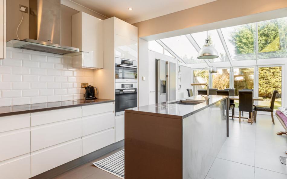 Contemporary kitchen at Broad Reach