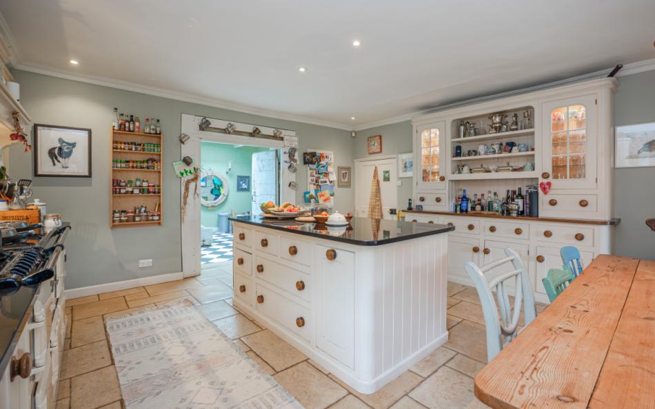 Large kitchenat Dunstone Farm