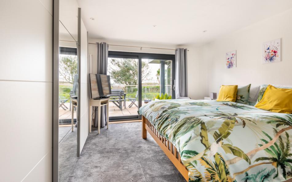 large double bedroom at Sea Haven House
