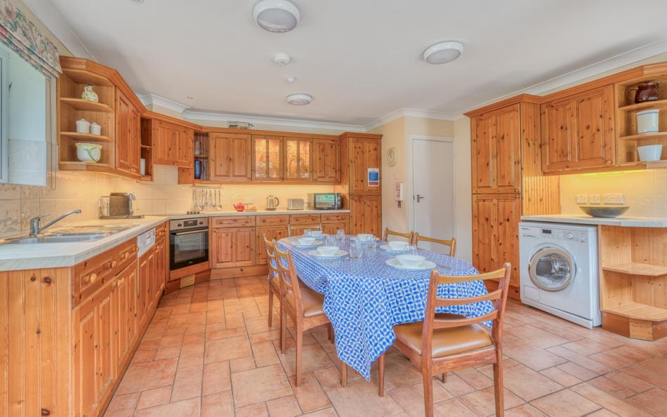 Large kitchen at Upper Deck