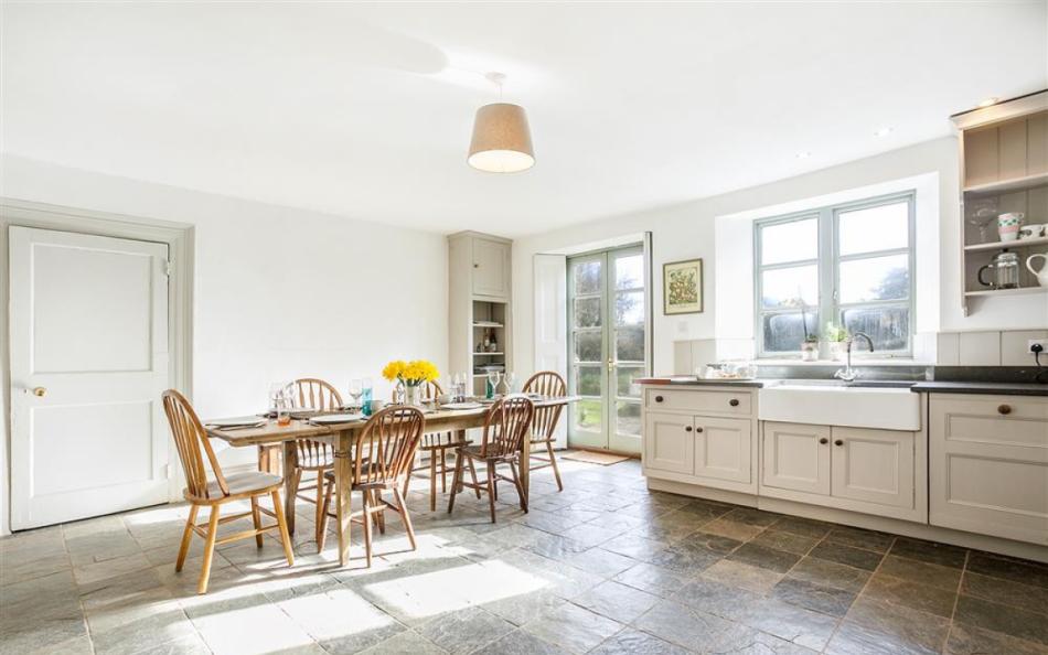 Lovely dining area at Higher Sutton