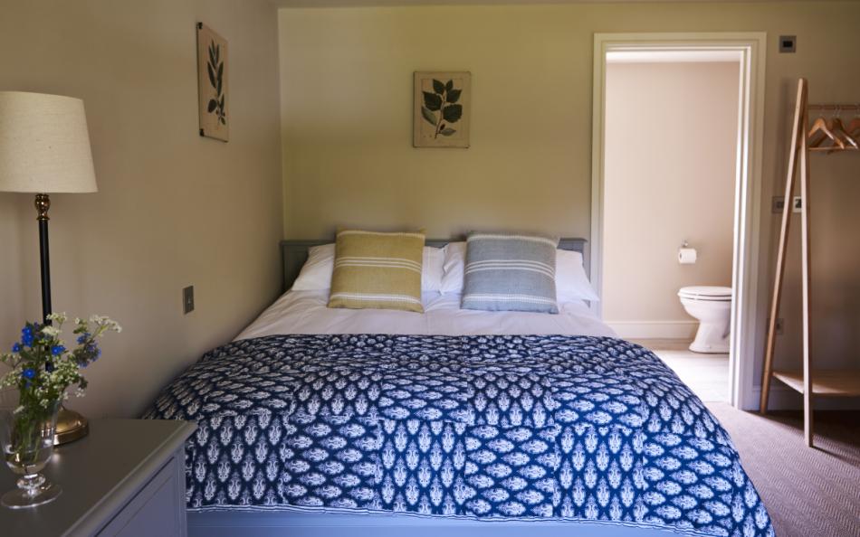 Bedroom at Sopley Cottages 