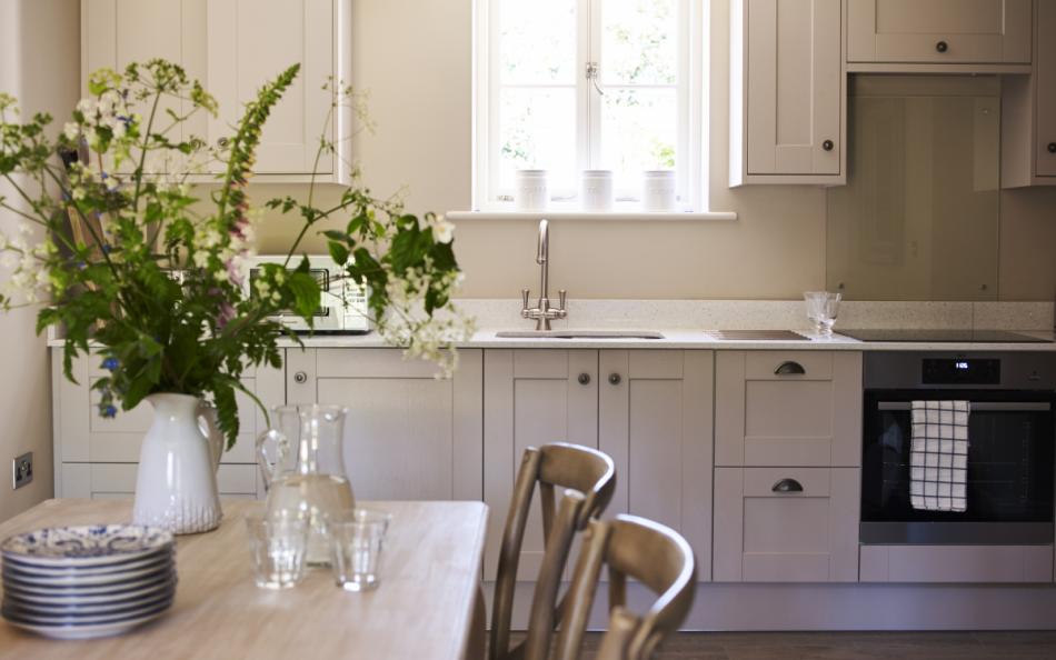 Kitchen at Sopley Cottages 