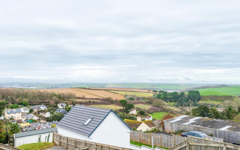 views out to the countryside