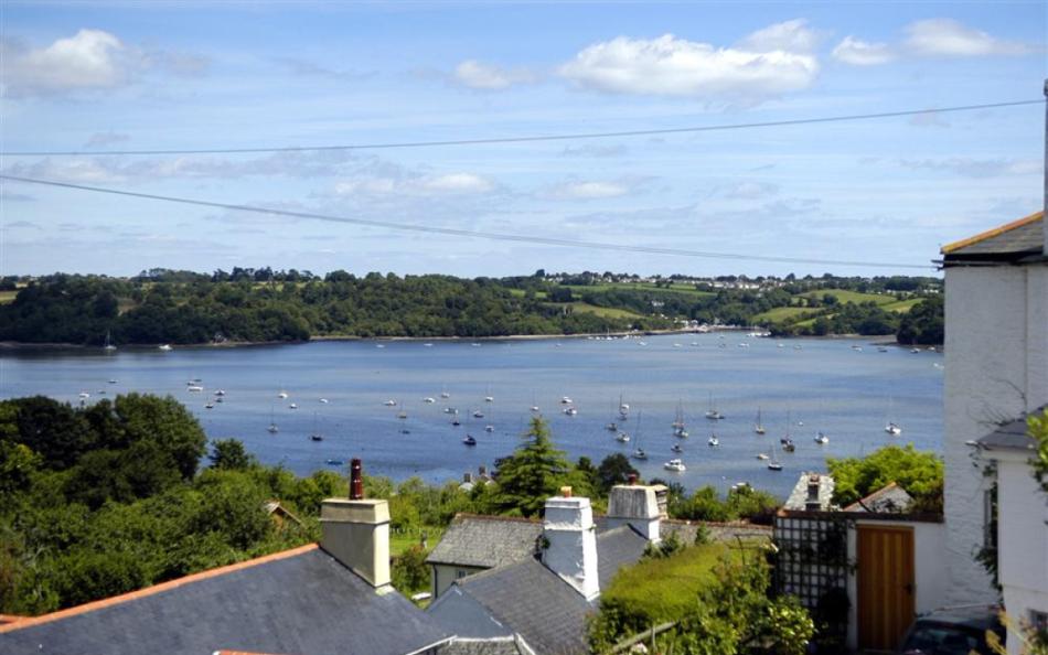 The superb River Dart views at Dower House and its terrace