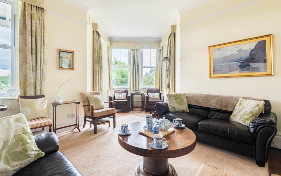 Sitting room at Heathfield