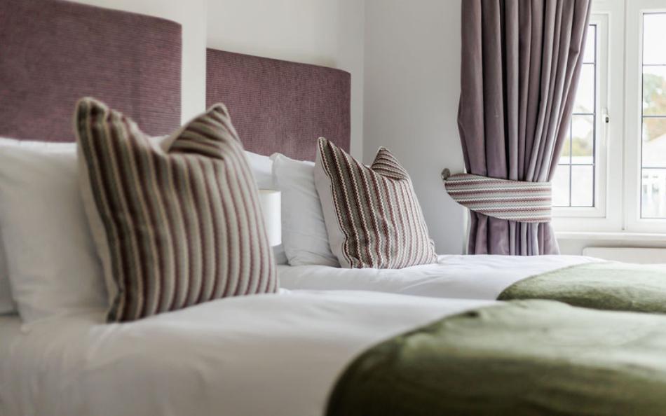 Twin bedroom at Broad Reach