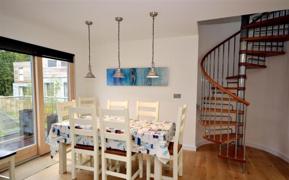 The dining area at Talland 17 