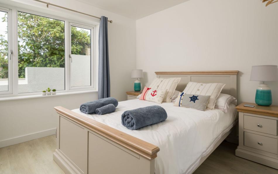 The master bedroom at Osprey 