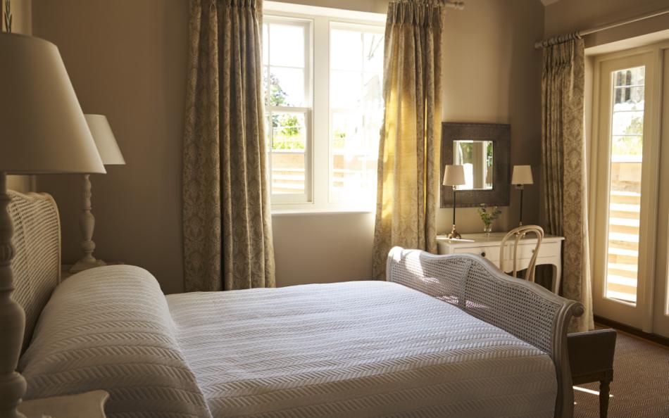 Bedroom at Sopley Cottages 