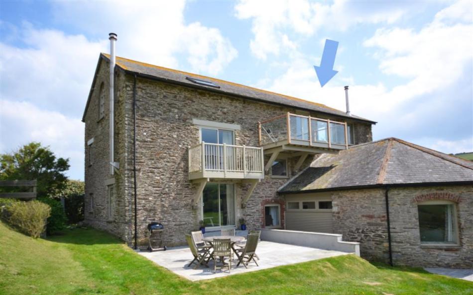 Court Barton The Loft exterior sleeps 8 guests