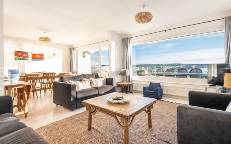 Sea views at Fiferail 