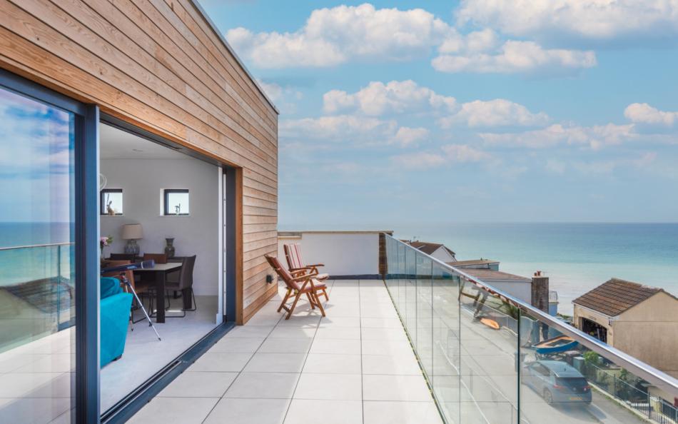 Balcony at 48 Trerieve 