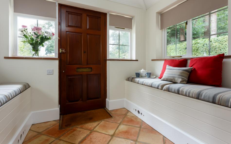 enterance hallway at Thatchby Oak