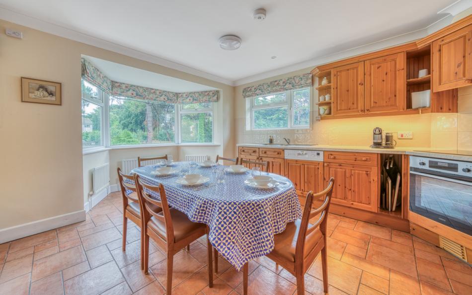 Dining table at Upper Deck