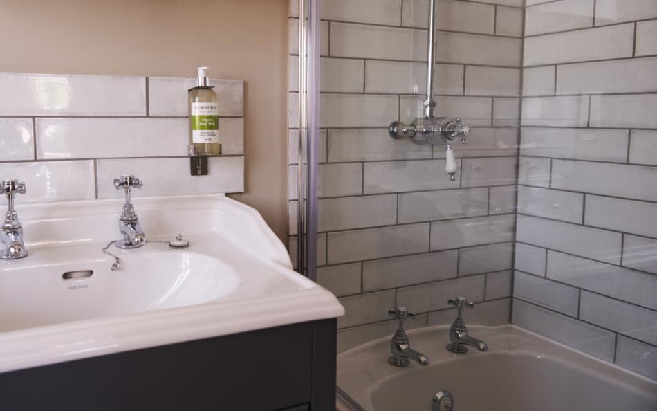 Bathroom at Sopley Cottages in Sopley