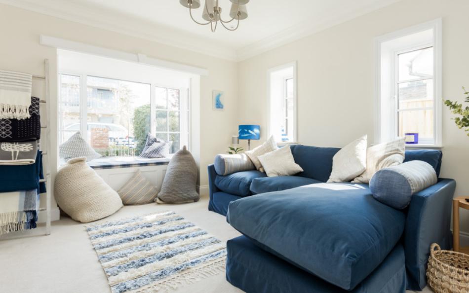 Comfy sofas at Number Twelve