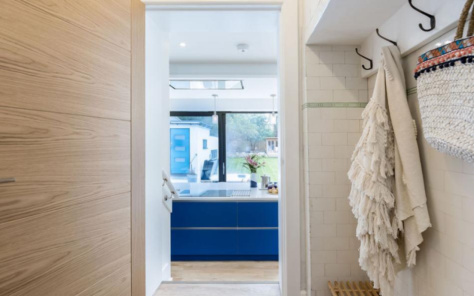 view to the kitchen at 21W sandbanks
