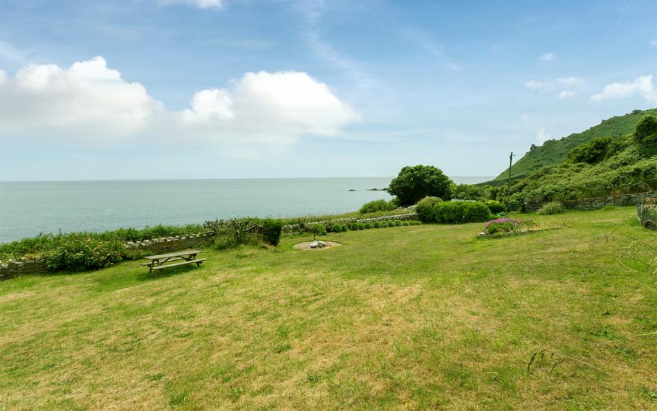 lawn at the front