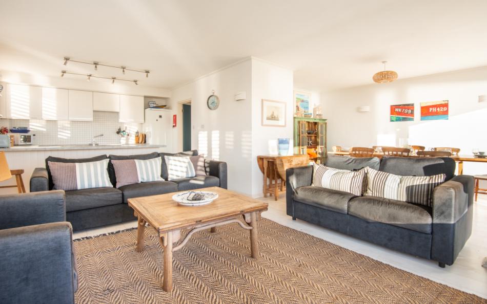 Living room at Fiferail 