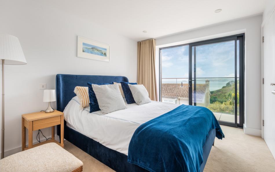 Double bedroom at  48 Trerieve 