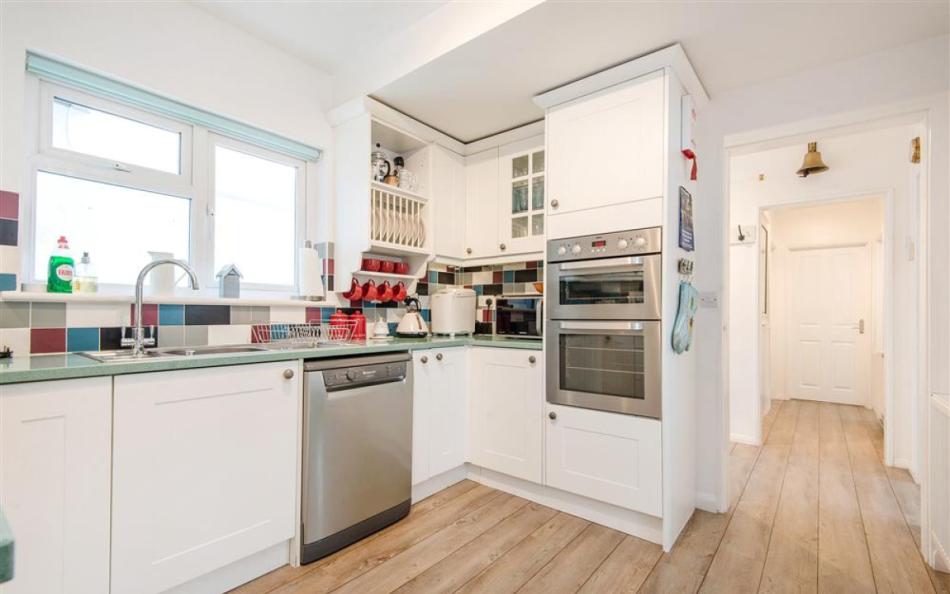 Well equipped stylish kitchen at The Haven 