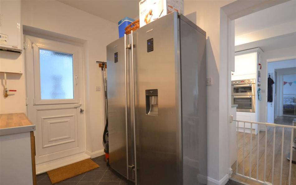 Excellent utility with huge fridge freezer and access from outside shower / entrance at The Haven 