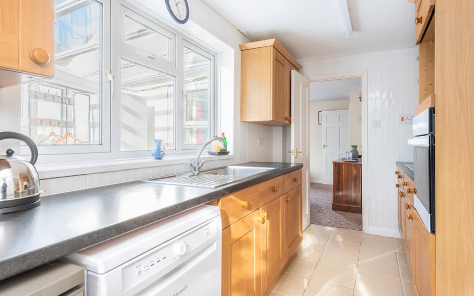 Kitchen at Clovelly Cottage