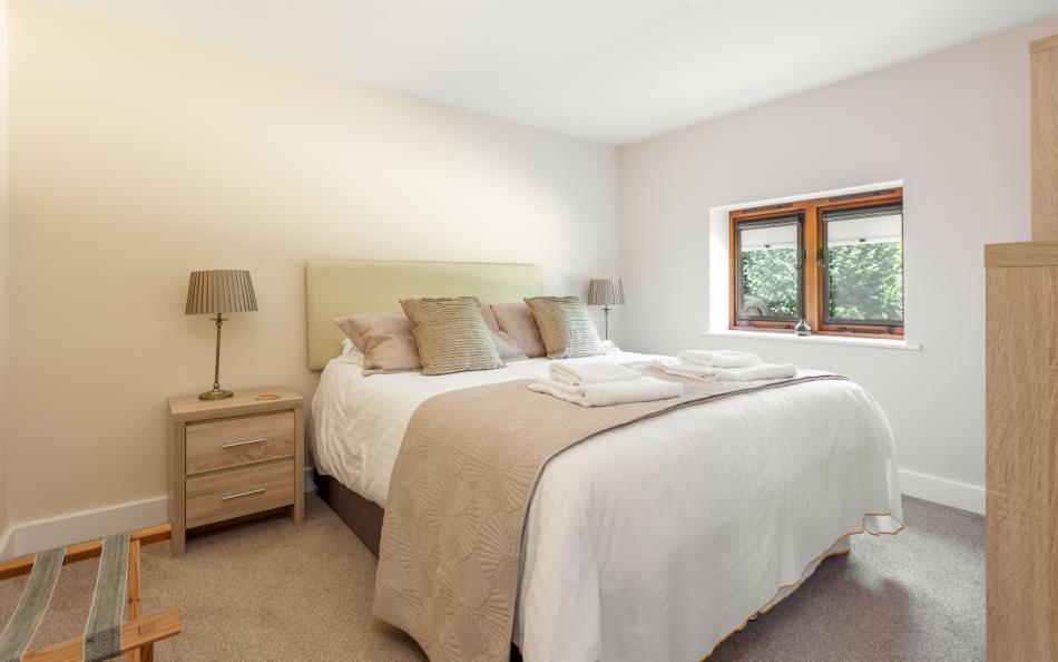 double bedroom at Goesmere Barns