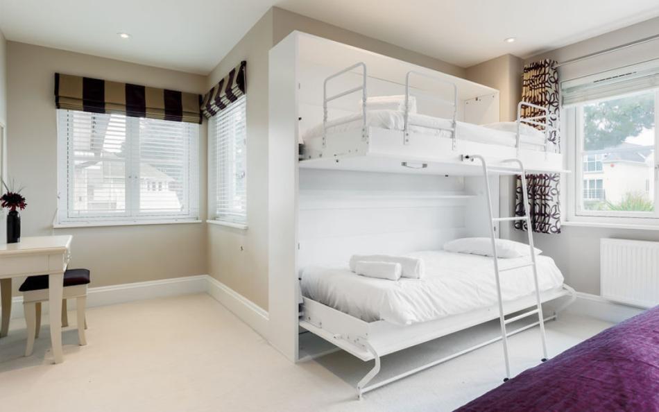 Bunk bed at Grasmere Beach House