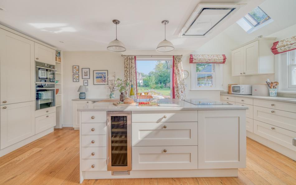 luxury kitchen at Ivy Cottage