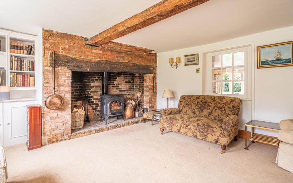country cottage lounge at Moonfleet Cottage