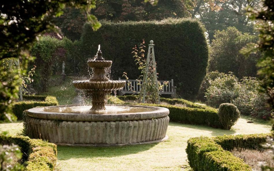 the gardens at The Lost Manor