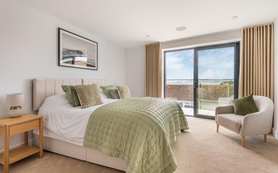 Double bedroom at 48 Trerieve 