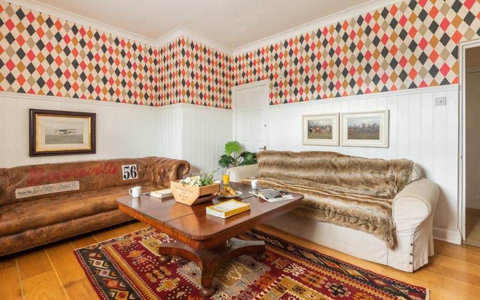Sitting room at Rosetti House