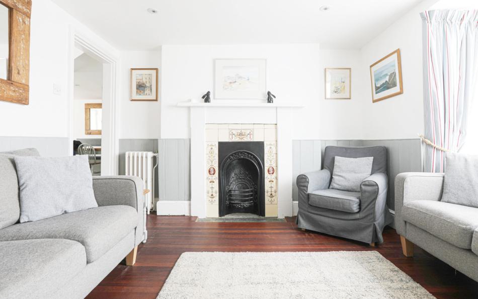 sofas in the lounge area 