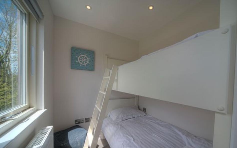 bunk bedroom at 9 Talland