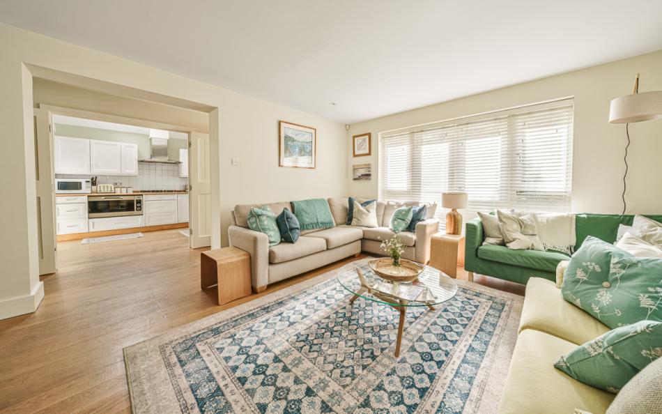 Living room at Boathouse 