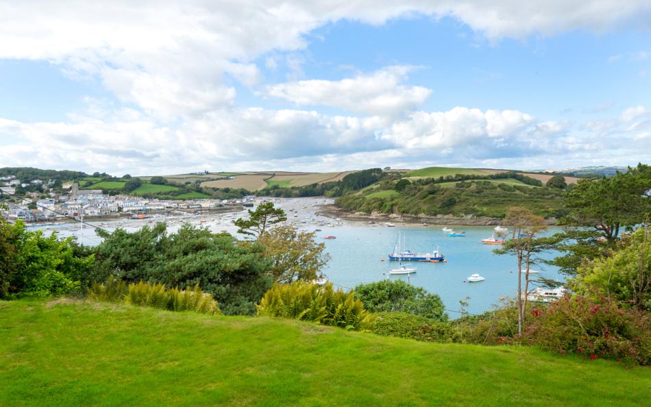 Stunning views from the outside and inside of Arran house
