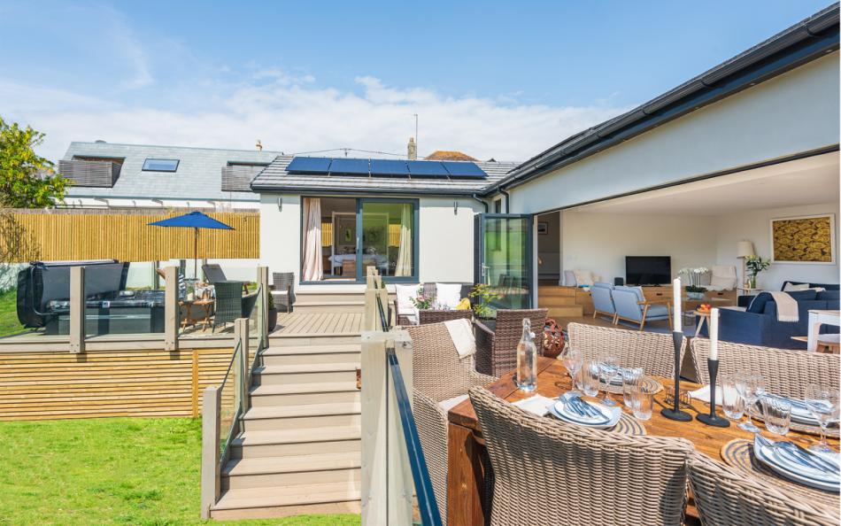 The gorgeous deck at Seabrook