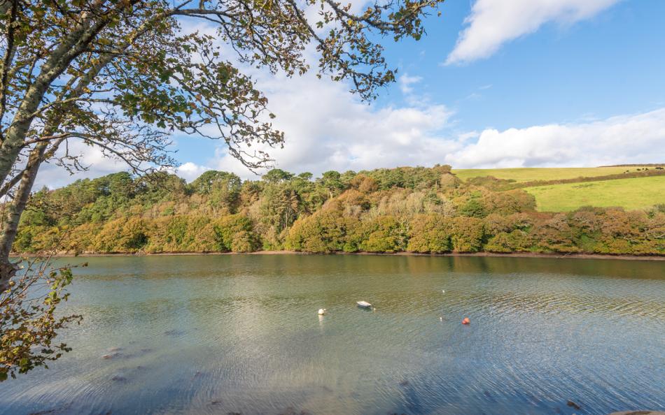 Stunning scenes over the estuary from the Lime Kiln