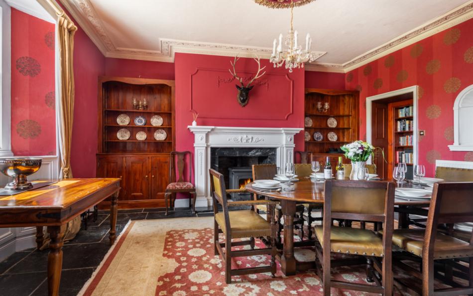 dining room at Coulscott House