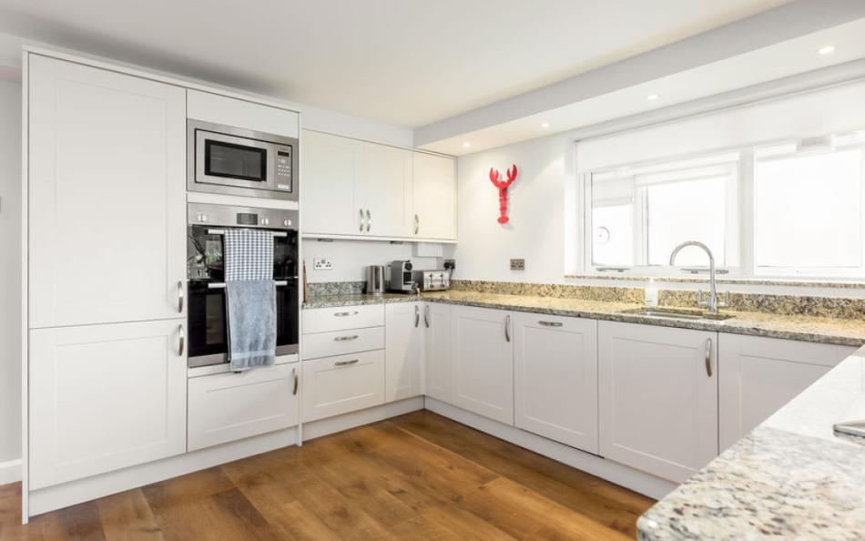 Modern kitchen at No. 4 Bay Harbour View 