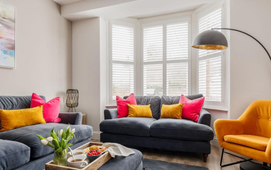 Living room at Mount Bank 
