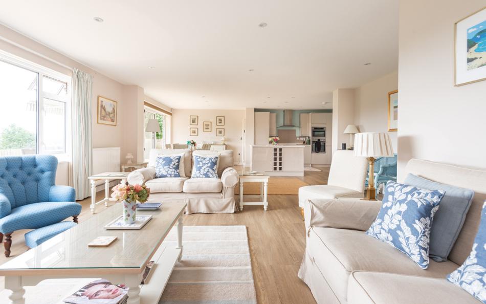 The lounge area at 10 Old Rectory Gardens