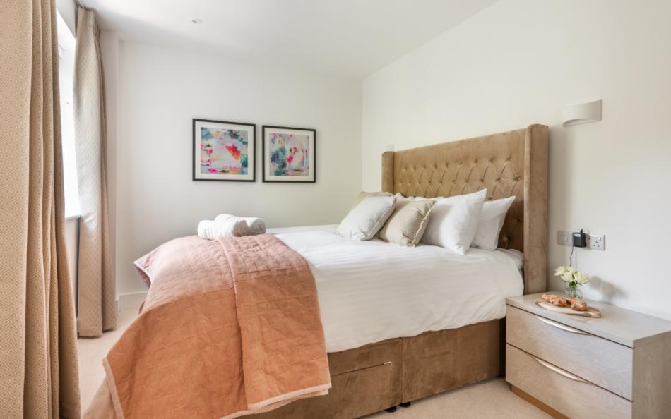 Double bedroom at Meadow Rise 