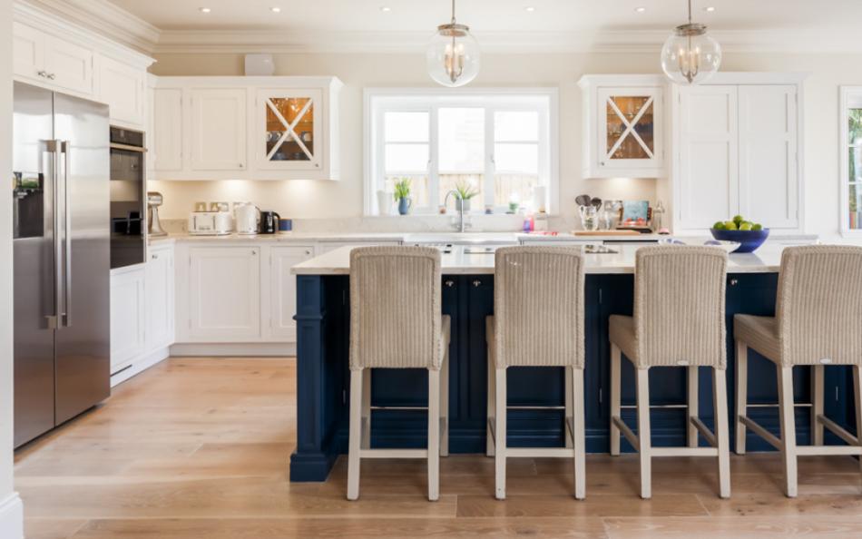 Sociable kitchen island at Number Twelve