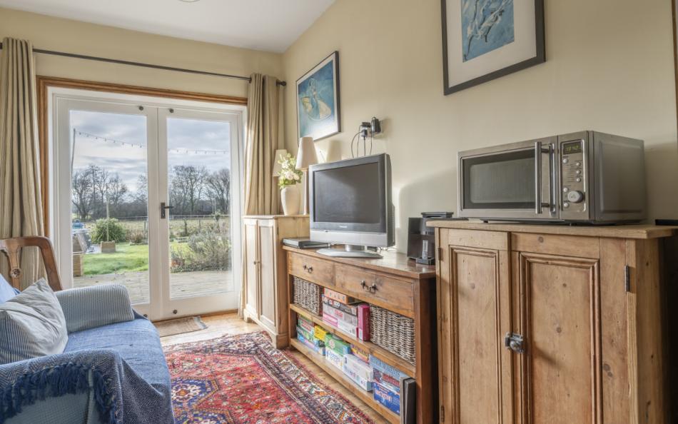lounge at Heather Cottage