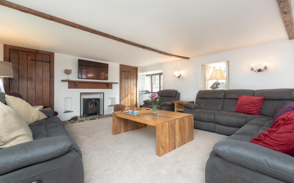 lounge at Home Cottage 